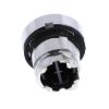 Picture of Harmony XB4, Push button head, metal, flush, black, 22mm, spring return, marked DOWN ARROW