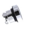 Picture of Harmony XB4, Push button head, metal, flush, black, 22mm, spring return, marked DOWN ARROW