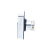 Picture of Head for double headed push button, Harmony XB4, metal, 22mm, 1 white flush marked I + 1 black flush marked O