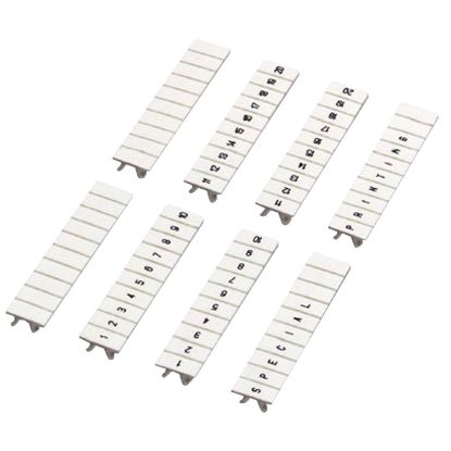 Picture of Linergy, Marking strip, Linergy TR, clip in type, 5mm, 100 characters 1 to 100, printed horizontal, numeric, set of 10