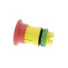 Picture of Harmony XB5, Emergency stop head,switching off, plastic, red mushroom 40mm, 22mm, trigger and latching turn to release