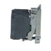 Picture of Harmony XB4, Single contact block with body fixing collar, metal, screw clamp terminal, 2NO