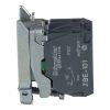 Picture of Harmony XB4, Single contact block with body fixing collar, metal, screw clamp terminal, 2NO