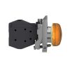 Picture of Complete pilot light, Harmony XB4 - ATEX D, orange, integral LED, 24...254V