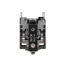 Picture of Harmony XB4, Pilot light, grey plastic, red, 22mm, universal LED, plain lens, 24V AC DC