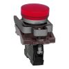 Picture of Pilot light, Harmony XB4,metal, red, 22mm, universal LED, plain lens, 110...120V AC