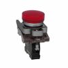 Picture of Harmony XB4, Pilot light, grey plastic, red, 22mm, universal LED, plain lens, 230...240V AC