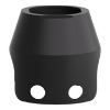 Picture of Padlockable guard for mushroom head 40mm, Harmony XB4, metal, black