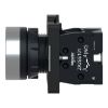 Picture of Complete push button, Easy Harmony XA2, plastic, flush, green, 22mm, spring return, unmarked, 1NO