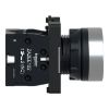 Picture of Complete push button, Easy Harmony XA2, plastic, flush, red, 22mm, spring return, unmarked, 1NC