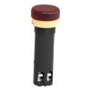 Picture of Pilot light, Harmony XVL, plastic, red, 12mm, covered LED, 24V DC