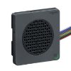 Picture of Editable voice alarms, Harmony XVS, black, mounting 72mm DIN rail, PNP, 12...24V DC