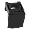 Picture of Padlockable flap, Harmony XB4, for 22mm flush push button, metal, black