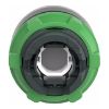 Picture of Head for illuminated push button, Harmony XB5, Harmony XALF, plastic, orange flush, 22mm, universal LED,