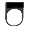 Picture of Legend holder, Harmony XB4, Legend holder 30 x 40mm, plastic, with legend 8x27mm, unmarked