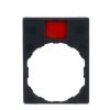 Picture of Legend holder 30x40mm, Harmony XB4, plastic, with legend 8x27mm, marked OFF and ON