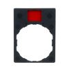 Picture of Legend holder 30x40mm, Harmony XB4, plastic, with legend 8x27mm, marked START