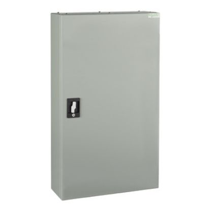 Picture of Acti9, MB Isobar standard distribution board, Acti9, 48 poles, 160A main switch, 18mm, IP42, grey