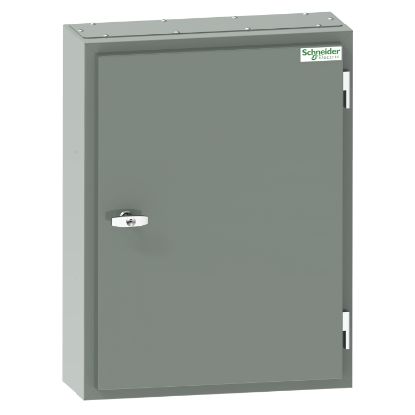 Picture of Acti9, MD Isobar standard distribution board, Acti9, 24 poles, 160A main switch, 18mm, IP56, grey
