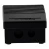 Picture of Single foot switch, Harmony XPE, plastic, black, without cover, 1 step, 1 contact 1NC+NO, IP43