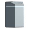 Picture of Harmony XALD XALK, Empty enclosure, plastic, dark grey lid, for push button 22mm, 1 cut out
