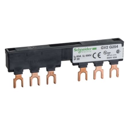Picture of Linergy, Linergy FT, Comb busbar, 63 A, 2 tap-offs, 54 mm pitch