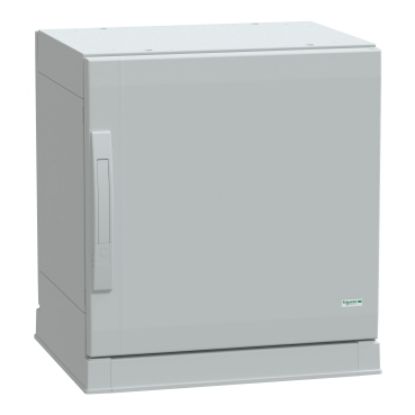 Picture of Thalassa, Floor standing polyester enclosure, Thalassa PLA, plain door, open bottom, 500x500x420mm, IP54, IK10