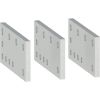 Picture of Cable lug adapters, MasterPacT NT, ComPacT NS630b to NS1600, connection up to 4 cables with lugs, set of 3 parts