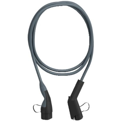 Picture of EVlink Charging cable 5m 32A 1-Phase T2-T1 IEC EV accessory