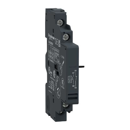 Picture of Add-on contact block,TeSys Deca Frame 2/3,1NO(fault)+1NC,side,for GV2/GV3(except GV3ME)