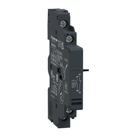 Picture of Add-on contact block,TeSys Deca Frame 2/3,1NO(fault)+1NC,side,for GV2/GV3(except GV3ME)