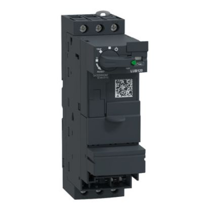 Picture of Non reversing power base, TeSys Ultra, 3P, 1NO + 1NC, 12A, 690V, Advanced power base