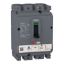 Picture of circuit breaker, EasyPact CVS100B, 25kA at 415VAC, 100A, TM-D trip unit, 3P3d