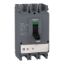 Picture of circuit breaker, EasyPact CVS630F, 36kA at 415VAC, 630A, ETS 2.3 electronic trip unit, 3P3d