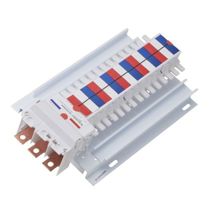 Picture of Acti9, SAU Chassis, Acti9, 250A, 3Ph, 30 poles, 18mm for iC60 MCB and RCBO, top or bottom