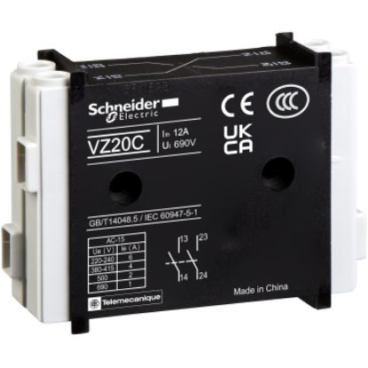 Picture of TeSys, TeSys VARIO - auxiliary contact block - 1 NO + 1 NO