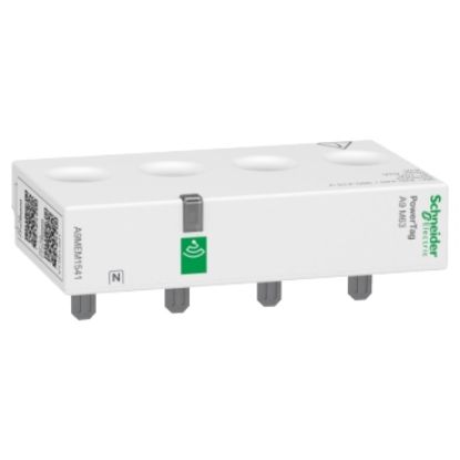 Picture of PowerLogic, Energy sensor, PowerTag Monoconnect 63A 3P+N top position