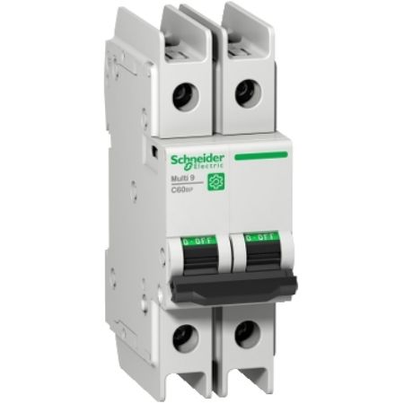 Picture of Miniature circuit breaker (MCB), Multi9 C60BP, 2P, 35A, C curve, 10kA (UL489), 10kA (IEC/EN 60947-2)
