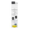 Picture of Acti9, Residual current breaker with overcurrent protection (RCBO), Acti9 iC60H RCBO, 1P + Ns, 10A, 100mA, A type, 10000A
