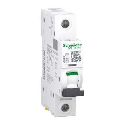 Picture of Acti9, Miniature circuit breaker (MCB), Acti9 iC60H Disbo, 1P, 32A, C curve, 10000A (IEC/EN 60898-1), 15kA (IEC/EN 60947-2)