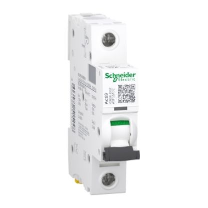 Picture of Acti9, Miniature circuit breaker (MCB), Acti9 iC60H Disbo, 1P, 32A, D curve, 10000A (IEC/EN 60898-1), 15kA (IEC/EN 60947-2)