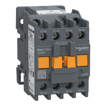 Picture of Control relay,Easy TeSys Control,CAE,2NO+2NC,<=690V,240V AC 50Hz coil
