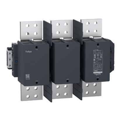 Picture of contactor, TeSys F, 3P(3NO), AC-3, <=440V 1000A, coil 110V AC