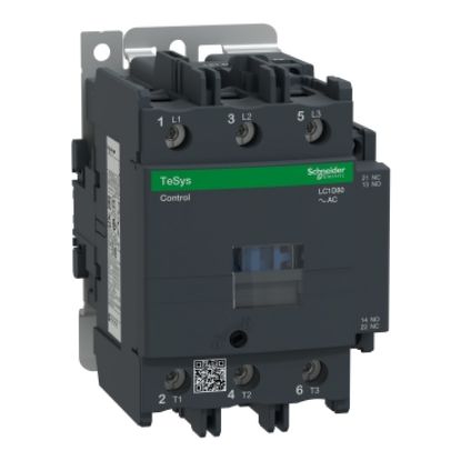 Picture of TeSys, Contactor, TeSys Deca, 3P(3NO), AC-3/AC-3e, <=440V, 80A, 220V AC 50/60Hz coil