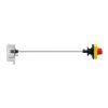 Picture of Extended rotary handle kit,TeSys Deca frame 3,IP54,red handle,with trip indication,for GV3L/GV3P