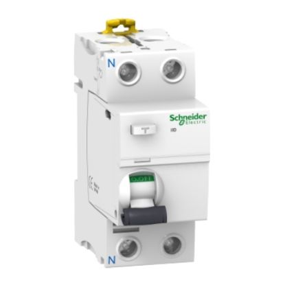 Picture of Acti9, Residual current circuit breaker (RCCB), Acti9 iID, 2P, 100A, A type, 30mA