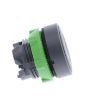 Picture of Harmony XB5, Push button head, plastic, flush, black, 22mm, spring return, marked DOWN ARROW