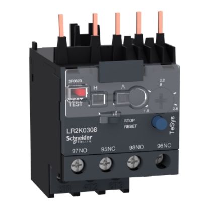 Picture of TeSys, Differential thermal overload relay, TeSys K, 1.8...2.6A, class 10A