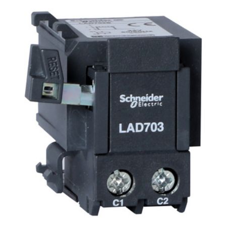 Picture of TeSys; TeSys Deca, thermal overload relays, remote electrical stop, 110 V DC/AC
