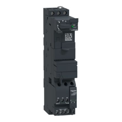 Picture of Reversing power base, TeSys Ultra, 3P, 1NO + 1NC, 12A, 690VAC, 24VDC coil